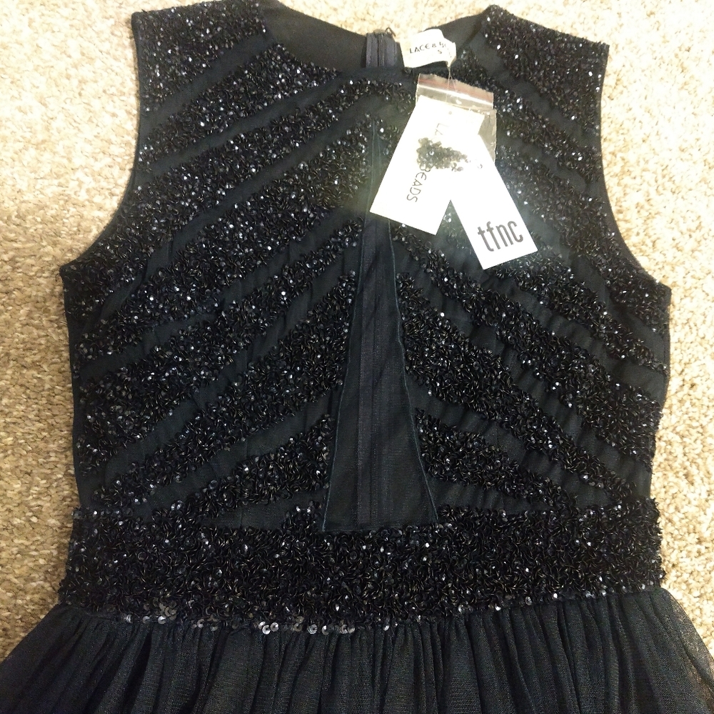 Lace and Beads Cocktail/Party Dress - Picture 13 of 13